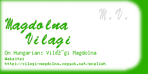 magdolna vilagi business card